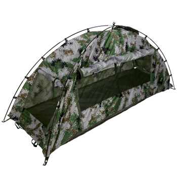 新商品の行商人野戦単兵レインコート式林の迷彩テートは、レインコートに厚い雨と湿気を持ってキャンプマットを持っています。キャンプテートの底部は厚いです。