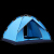 テートアウドオールオートキャンプ厚い防雨3-4人野外ビーチシングル2人で手軽にテート家庭用ブルーアップグレード2階建て