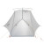 NHノル客ヴィックアウドアシンゲル超軽量アウドアキャンプ防雪防水携帯アルミニウム合金テーリング-月光白