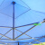 四角い傘棚アウドアワイドシア広告テート四脚の傘テートが四脚アウトア伸縮パラソルの日除け屋台夜市に出店します。テート傘を補強します。2×2メートル（青）