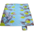 検査者のTAN XIAN ZHEレジャ湿性防止パッド室内子供用爬虫パッドアウドアキャンプで洗濯できるマット防水厚い芝生マット【6-8人】木の葉2 M*2 M