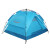 トレジャー（TOREAD）テント四季通用アウドアキャンプ登山防風通気性三人二重テート80800天空青/天青青