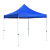 アウドアの日除けの広告テーン印字雨棚折りたたみ畳伸縮駐車棚四脚展示販売テート気前の傘が屋台を広げて黒鋼2 x 2青を固めます。