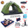 軍グリーンアップグレードコース：テント+空気入れベッド+空気入れ枕*2+防湿パッドなど