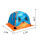 空気入れ綿の氷釣りテントは青いオレンジ色の中サイズです。